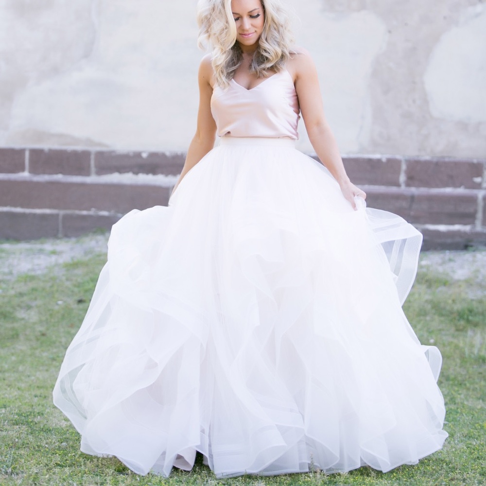 Watters WTOO Effie Skirt + Silk Jenny Woo Top